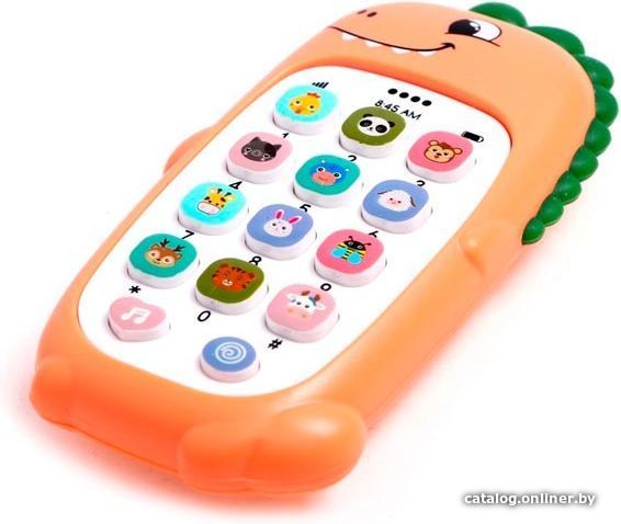 Развивающая игрушка Zabiaka Милый дракончик 7319090 (оранжевый)