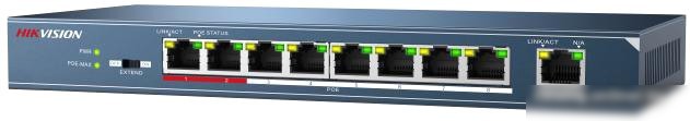 Коммутатор Hikvision DS-3E0109P-E