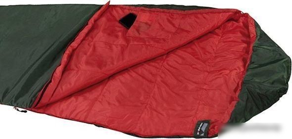 Спальный мешок High Peak Lite Pak 800 23260 (зеленый/красный)