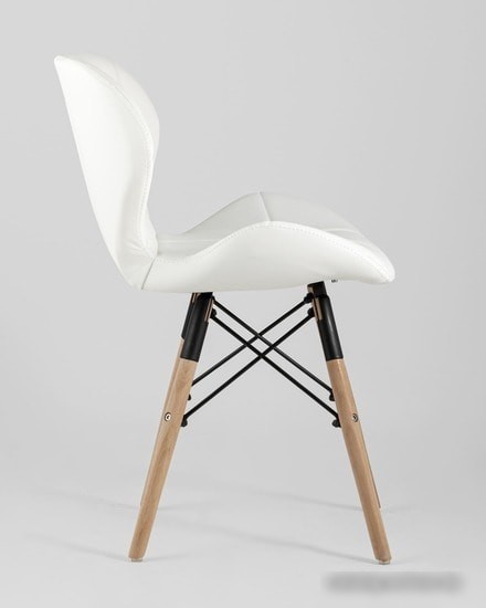 Стул Stool Group Бон экокожа (белый)