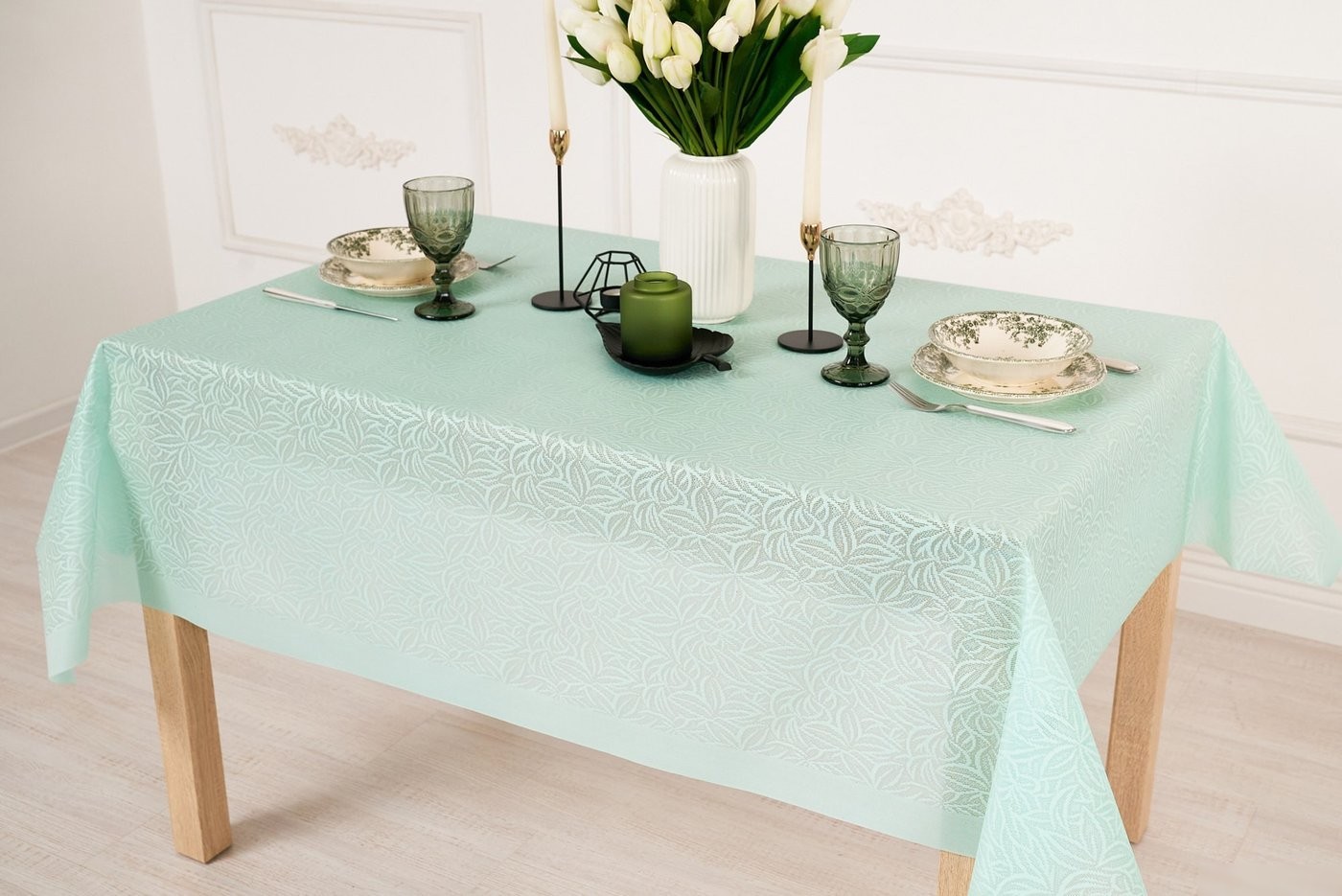 Скатерть Stolima Pina Lace 7003 Бриз (110x140)