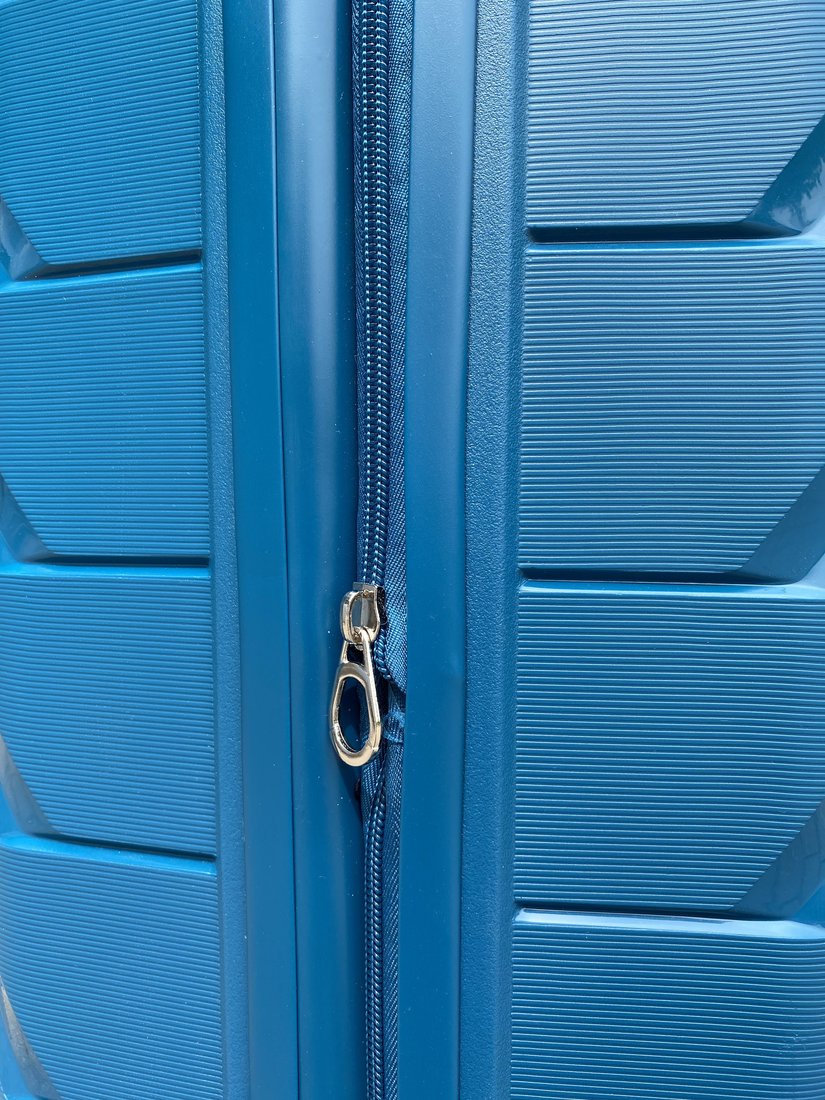 Чемодан-спиннер Eurobags PP-N86 (S, синий)