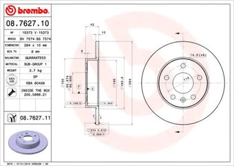 Brembo 08762711