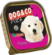 Консервированный корм для собак Adragna Dog&Co Puppy&Junior паштет 150 г