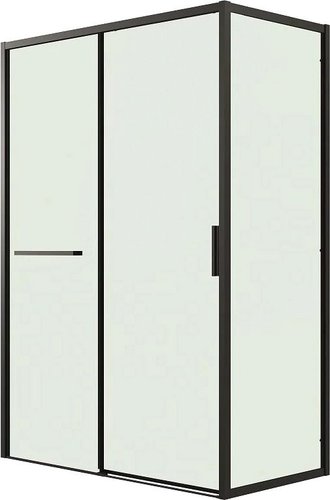 Душевой уголок Grossman Style 110x100x195 120.K33.05.1110.21.00 (черный матовый/стекло прозрачное)