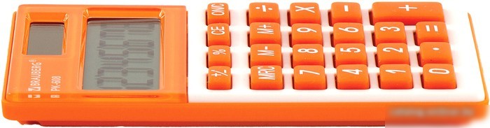 Калькулятор BRAUBERG PK-608-RG 250522 (оранжевый)