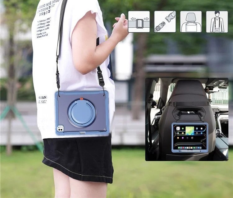 Чехол для планшета G-Case iPad Air 13 2024 6602007235G (лавандово-серый)