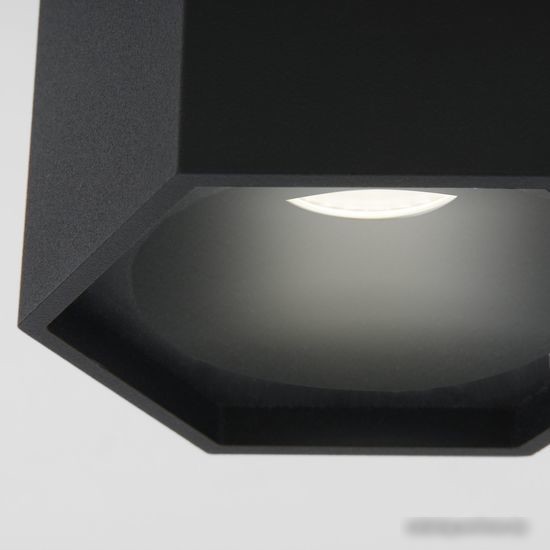 Точечный светильник Elektrostandard 7W 4200K 25037/LED (черный матовый)