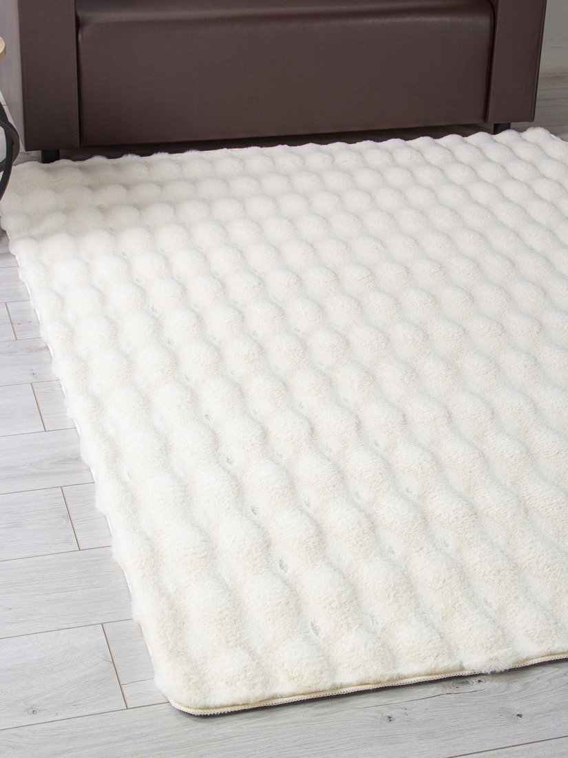 Ковер для жилой комнаты Pixel Bubble PX1001-STAN-CREAM (1.2х1.7)
