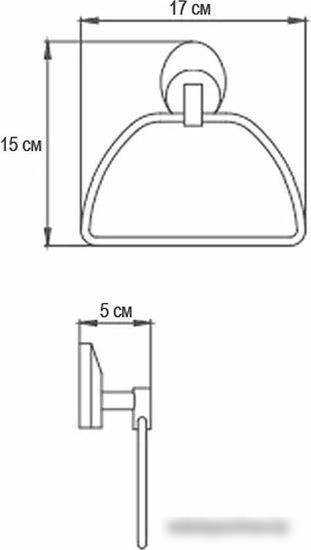 Держатель для полотенца Ekko E1604-2