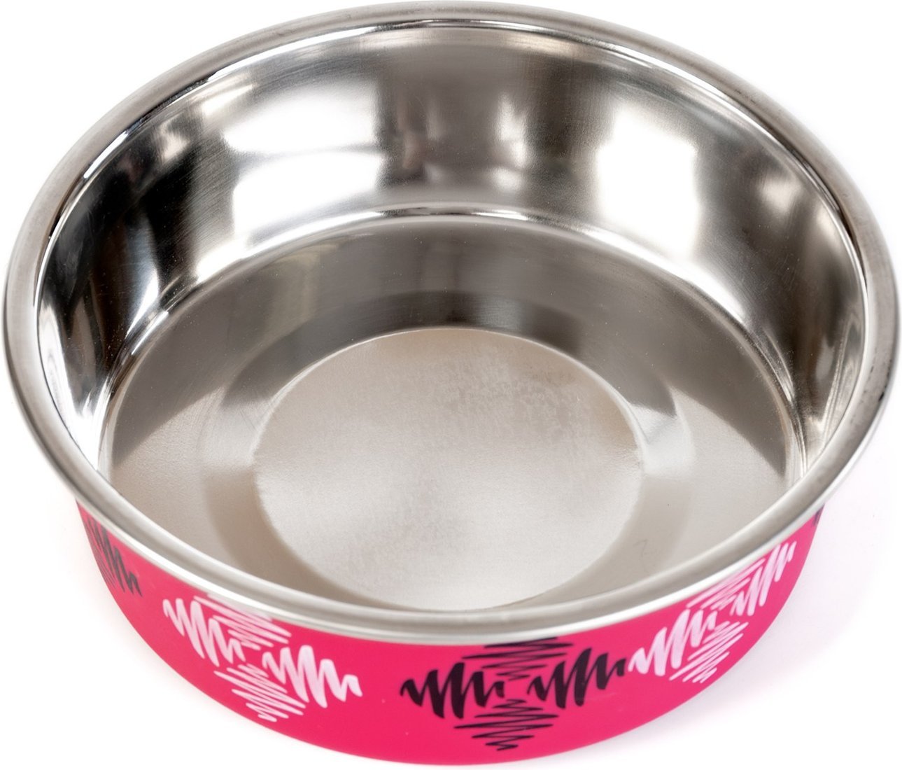 Миска ZooZooZoo Ромбы SWT-6001-450/rhomb (розовый)