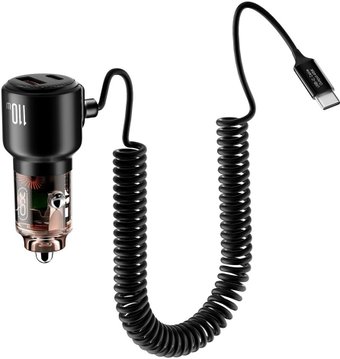 Автомобильное зарядное XO 110W CC59 (черный)
