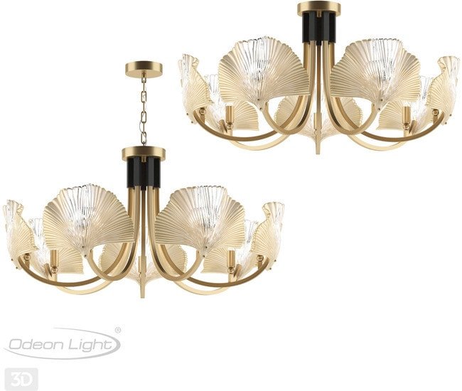 Подвесная люстра Odeon Light Ventaglio 4870/7