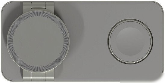 Беспроводное зарядное Magssory Yoga 3 в 1 Charging Station для Samsung Qi2 WCH017t (титан)