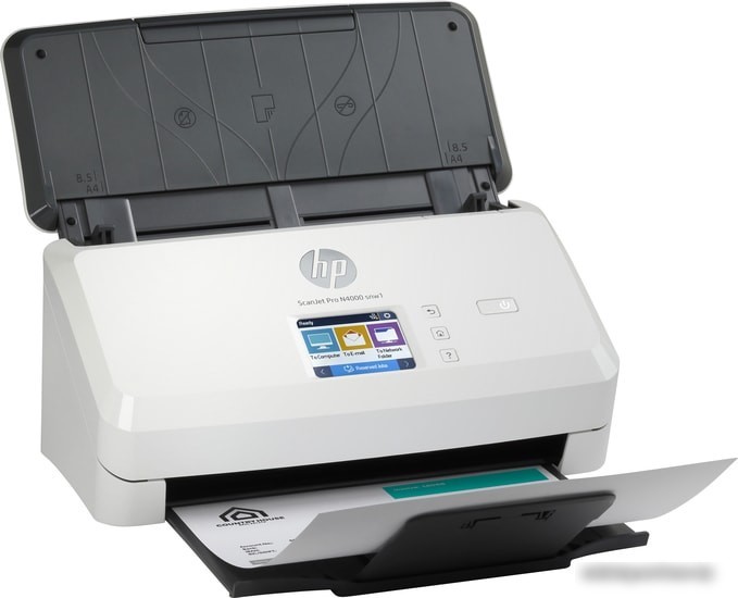 Сканер HP ScanJet Pro N4000 snw1 6FW08A