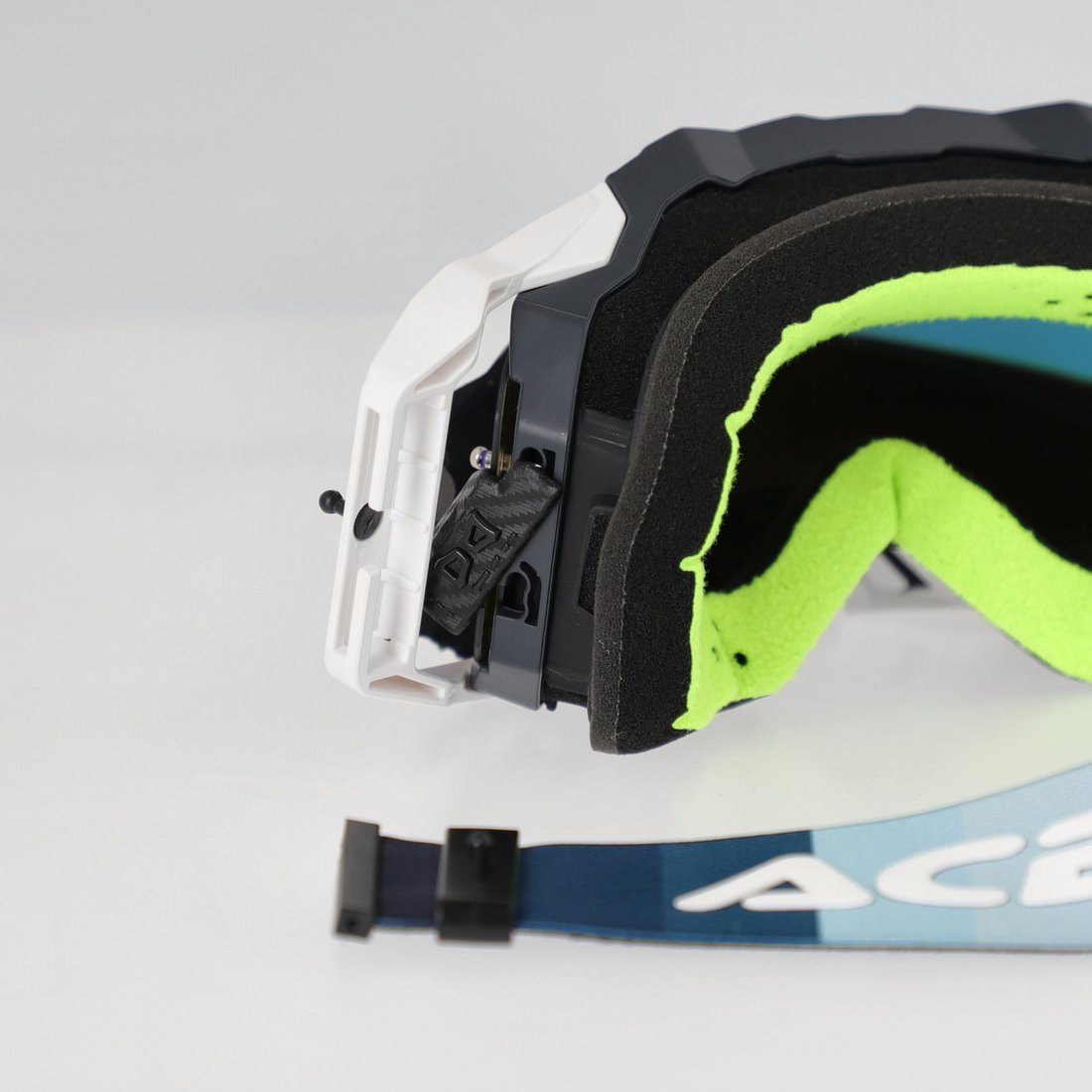 Мотошлем Acerbis Vulcan Mirror 0027508.315 (черный/белый)