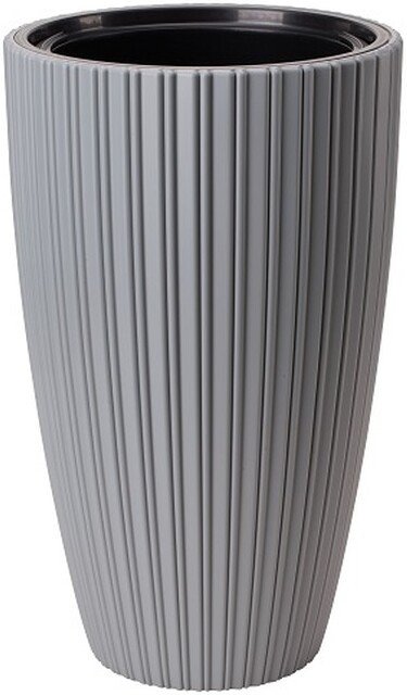Кашпо Form-Plastic Mika Slim FP-5105-040 (платина) Кашпо Form-Plastic Mika Slim FP-5105-040 (платина)