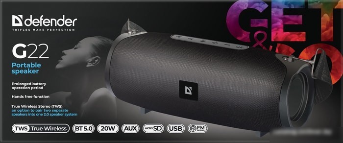 Беспроводная колонка Defender G22