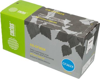 Картридж CACTUS CS-CF362X (аналог HP CF362X)