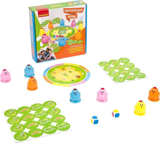 Настольная игра Bondibon Голодные цыплята ВВ3459