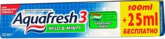 Зубная паста Aquafresh Mild&Minty Мягко-Мятная 125 мл