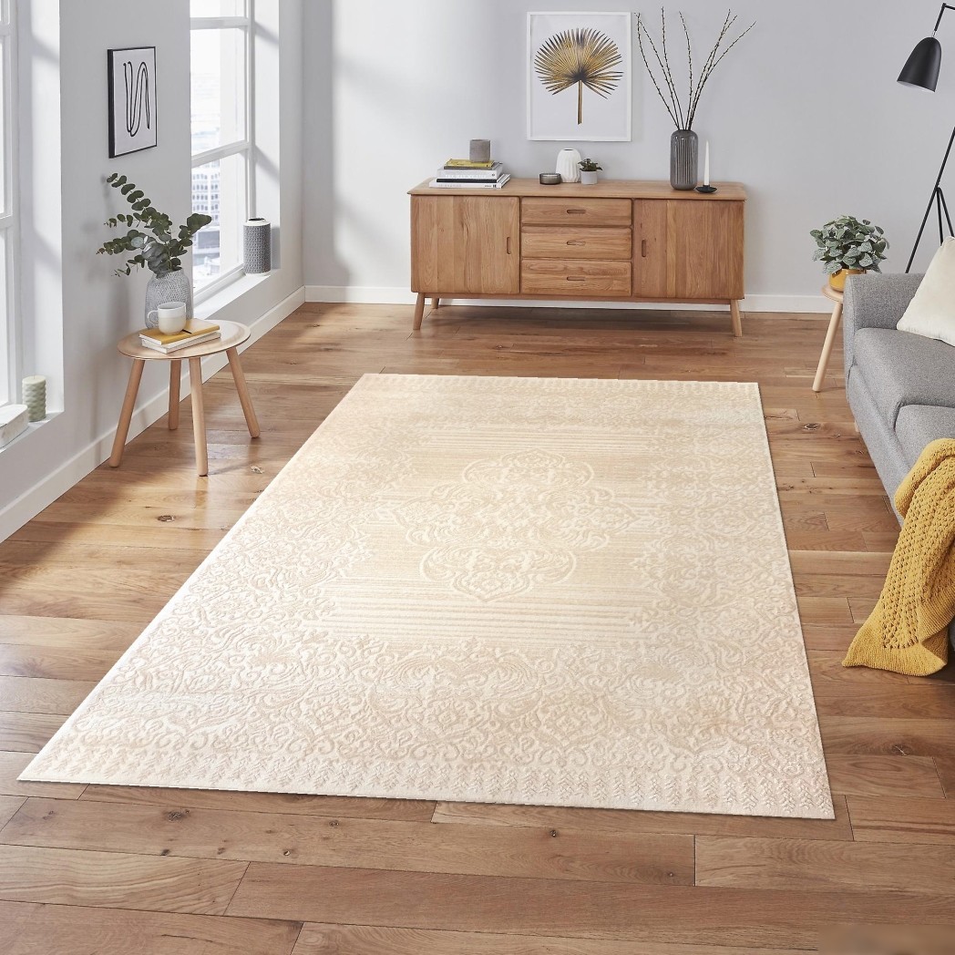 Ковер для жилой комнаты Felis Carpet Palmera 0337A-KREM (1.4x2)