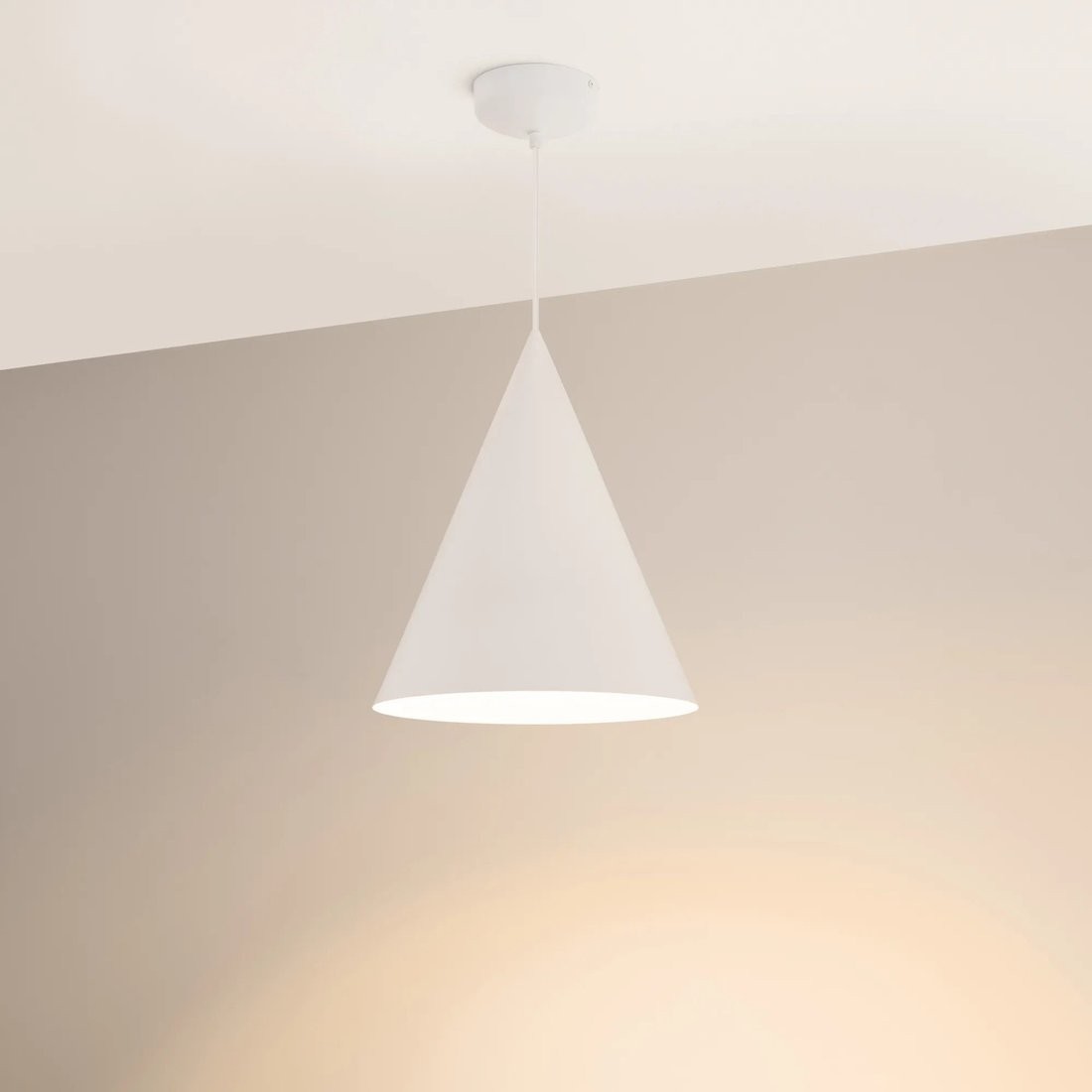 Подвесная люстра Arlight SP-MAKOTO-R350-14W Warm3000 WH 36deg 054412