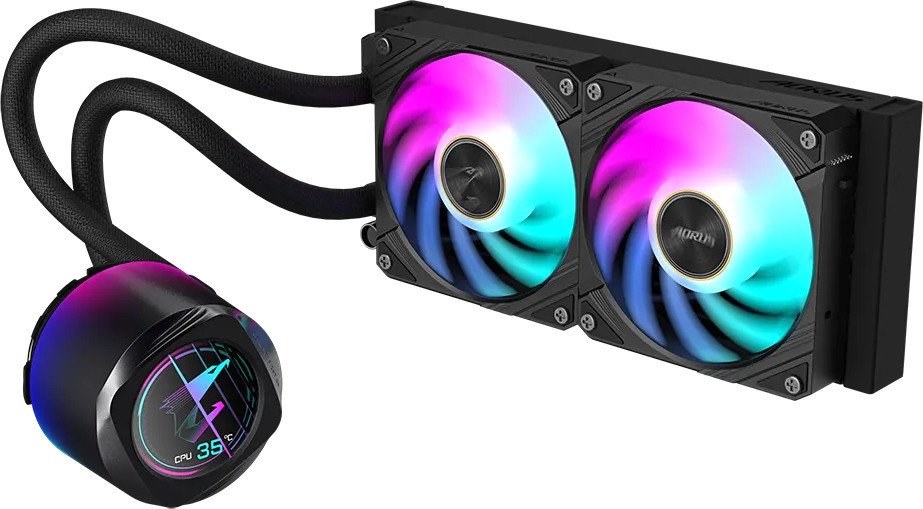 Жидкостное охлаждение для процессора Gigabyte Aorus Waterforce X II 240