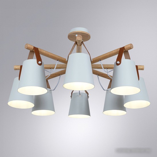Люстра средней высоты Arte Lamp Thomas A7032PL-8WH