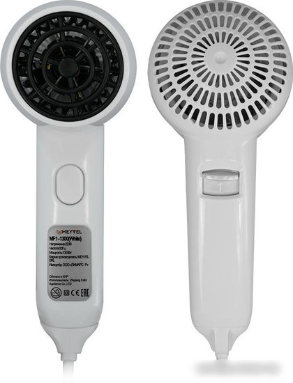 Сушилка для волос Meyvel MF1-1300 (белый)