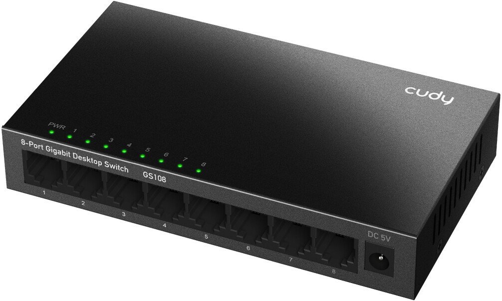 Неуправляемый коммутатор Cudy GS108 5.0