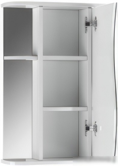 Айсберг Шкаф с зеркалом Волна 2-50 (правый)