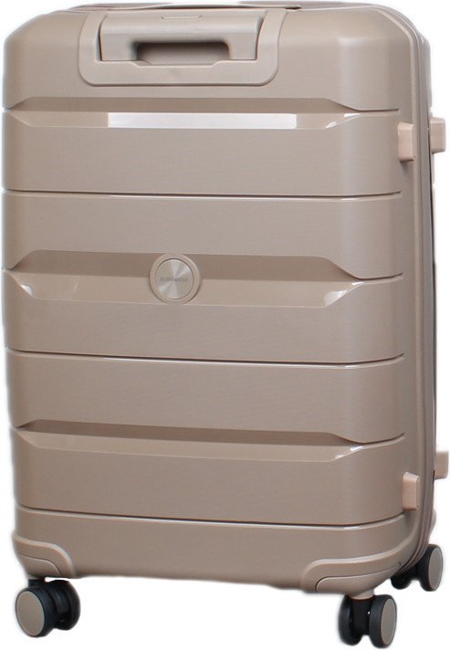 Чемодан-спиннер Eurobags PP-N95 (М, бежевый)