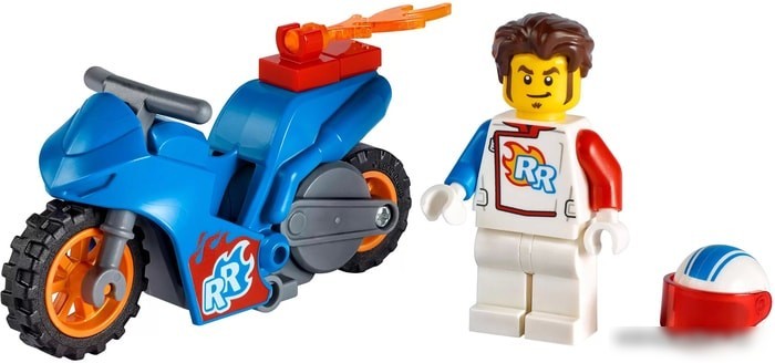 Конструктор LEGO City Stuntz 60298 Реактивный трюковый мотоцикл