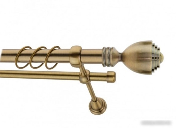 Наконечник для карниза Lm Decor YF063 Аванти 25мм (антик)