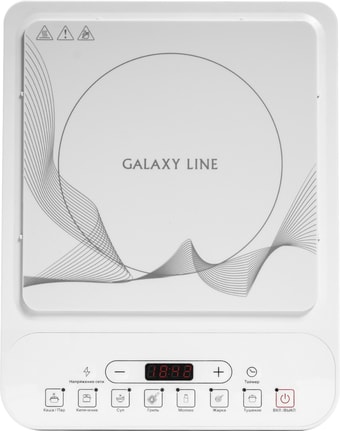 Настольная плита Galaxy GL3060 (белый)