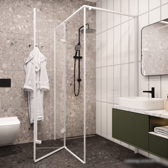 Душевой уголок Cerutti Spa C1AW 120x90