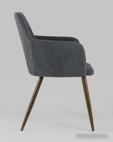 Стул с подлокотниками Stool Group Кинг (серый)