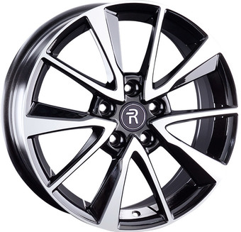 Литые диски Replay LX136 18x8" 5x114.3мм DIA 60.1мм ET 30мм BKF