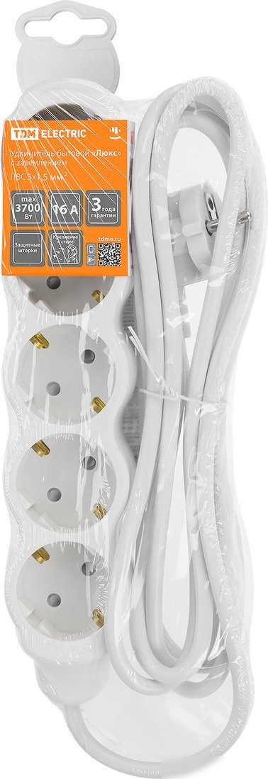 Удлинитель TDM Electric Люкс SQ1303-4065