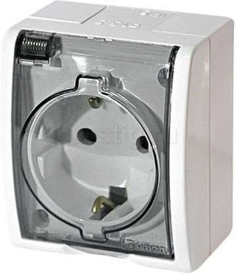 Розетка Simon 1594445-030 (Белый)