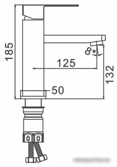 Смеситель Ekko E1082-23 (синий)