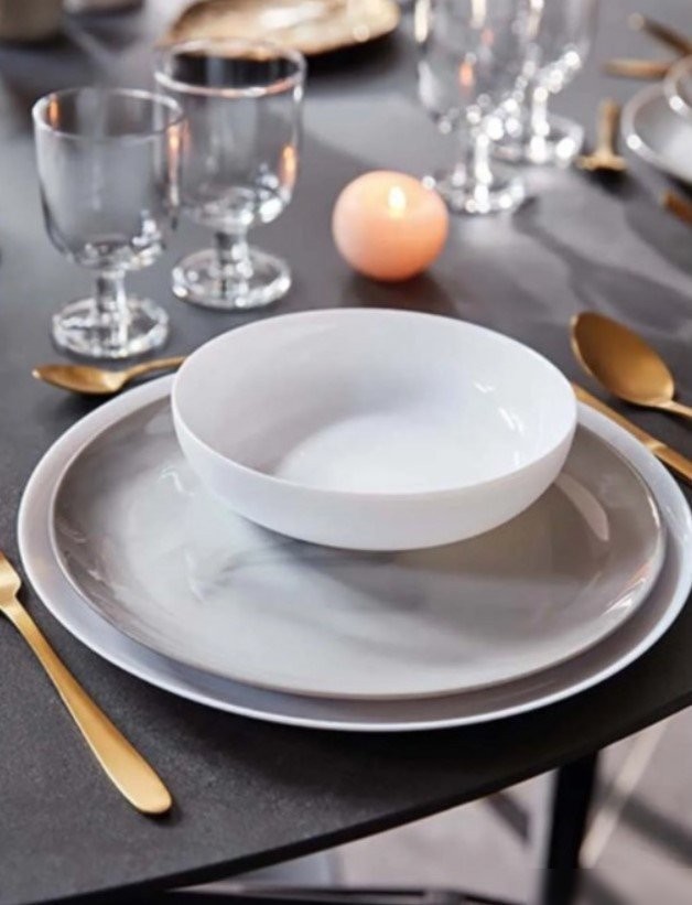 Набор тарелок Luminarc Diwali Marble P9908-4ECOM (4шт)