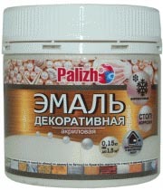 Краска Palizh Декоративная 0.15 кг (белый жемчуг)
