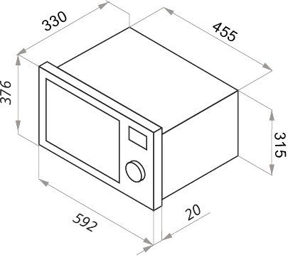Микроволновая печь MAUNFELD JBMO.20.5S