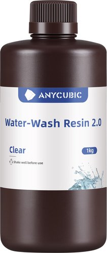 Фотополимер Anycubic Water-wash 2.0 SSX2CL-10 (1л, прозрачный)
