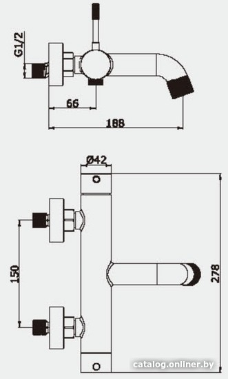 Смеситель Vieir 403531-F