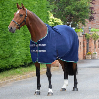 Попона для животных Shires Tempest Fleece Rug 165 (синий)