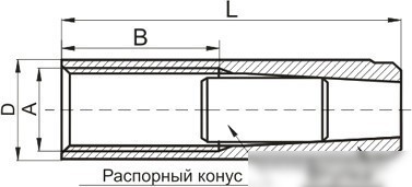 Анкер забивной ЕКТ C70703