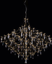Подвесная люстра LOFT IT Mira 10259/1000 (Gold Asfour)